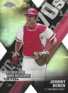 2020 Topps Chrom Baseball DECADE OF DOMINANCE EINSÄTZE ~ Wählen Sie Ihre Karte - Bild 1 von 7