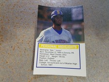 Ken Griffey Jr Seattle Mariners Line Drive Collect a Books PROOF 1991 SCARCE WOW