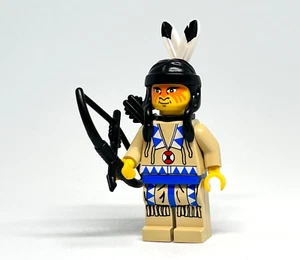 LEGO Indian Minifigure Tan Shirt Quiver Western Indians 6718 6748 6763  6766 284 - Picture 1 of 2