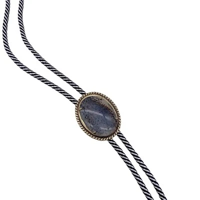 Granite Bola Bolo Tie Wedding Necklace Rope - Western Cowboy - Изображение 1 из 4