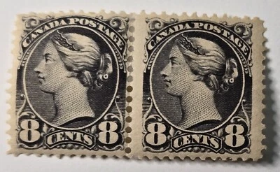 Canada Pair of #44 Mint OG Hinged CV is $700 - Image 1 of 2