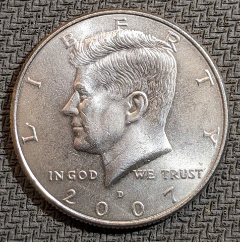 2007-D Kennedy Half Dollar - Satin Finish Cover