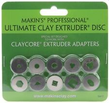 Makins USA 483414 Makins Professional Ultimate Clay Extruder Discs 10-Pkg-Set C