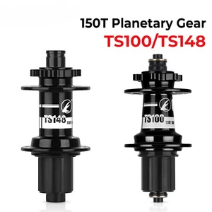 Mozzo MTB Anteriore Posteriore Planet Gear 9x100mm QR 4 Cuscinetti Rumoroso Mozzo Bici Downhill - Foto 1 di 48