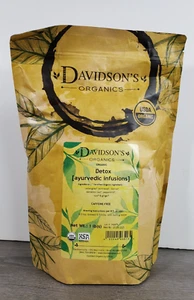 Davidson's Organics DETOX Ayurvedic Infusions TEA 1 LB. Caffeine Free LOOSE LEAF - Picture 1 of 7