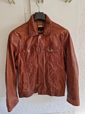 Sehr schöne Rinds Lederjacke -  Herren Gr.50  - Bild 1 von 4