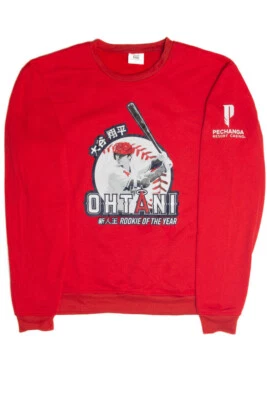 Size XL Shohei Ohtani 2018 ROOKIE of the YEAR 2019 Sweatshirt SGA New In Package - Image 1 of 3