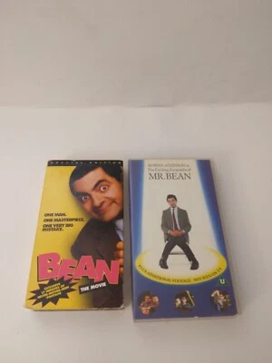2 Mr. Bean Comedy Hijinks On VHS,Bean: The Movie (1998 VHS)The Exciting Escapad - Image 1 of 3