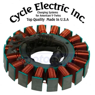 Cycle Electric Stator for 2007-2013 Harley Davidson FLHRC Road King Classic up Foto 1 de 4