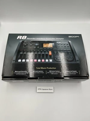 Zoom R8 Multitrack Digital Recorder 8-Track MTR kostenloser Versand Sampler... - Bild 1 von 4