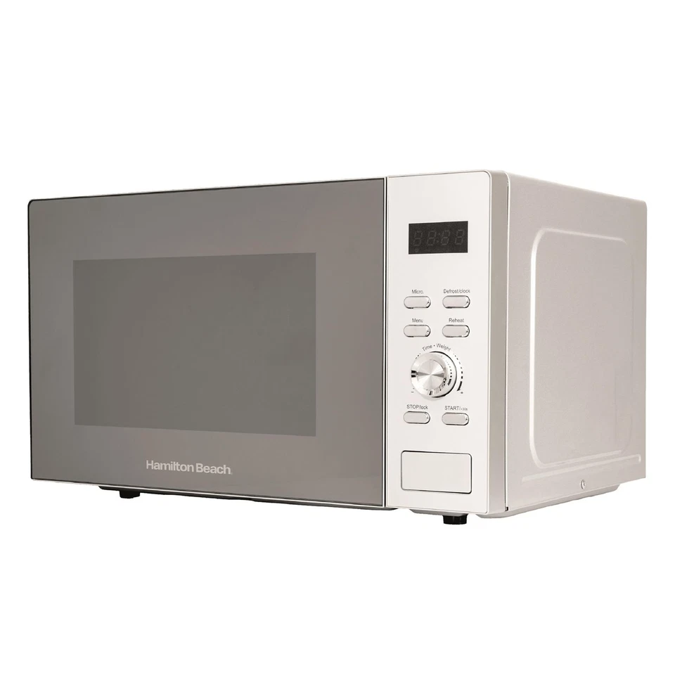 Microwave, Digital, 30L, Family Style by Hamilton Beach, Silver, 950W - Image 1 of 4