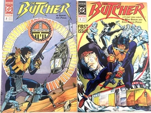 The Butcher. number's 1 & 2. (2 issue 1990 DC comics lot). - Picture 1 of 11