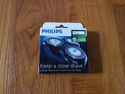 3 Testine Ricambio ORIGINALI Rasoio Elettrico HQ56 HQ4 HQ55 PHILIPS - Immagine 1 di 4