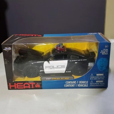 Jada Heat 2007 Shelby GT-500 1:24 fundido a presión sellado de fábrica muy buen estado  Foto 1 de 4
