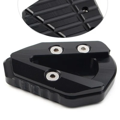 For 2017-2021 Yamaha YZFR6 Black Kickstand Foot Support Side Pad Enlarge Plate - Image 1 of 4