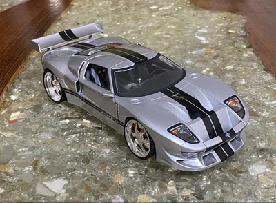 1/24 2005 badd ride ford GT car  Silver - Image 1 of 4