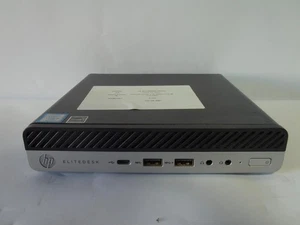 HP EliteDesk 800 G4 Core i5-8500T 2.10GHz 8GB 256GB SSD W11 Mini PC (V2788) - Picture 1 of 7