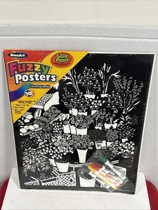 "Póster difuso vintage RoseArt grande 16"" X 20"" floristería con marcadores nuevo Y2k" - Imagen 1 de 22