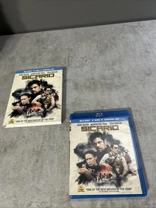 Sicario (Blu-ray Disc, 2015) With Slipcover - Picture 1 of 8