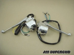 Palanca de embrague interruptor de freno de mango Suzuki A50 AC50 A80 K90 A100 GT100 T125 RV90  - Imagen 1 de 7