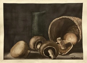 Basket of Mushrooms - Picture 1 of 2