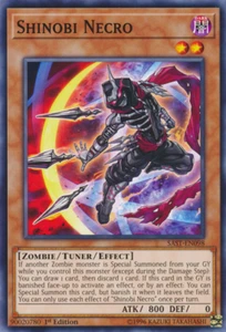 Yugioh Shinobi Necro SAST-EN098 Common 1st Ed VLP - Picture 1 of 1