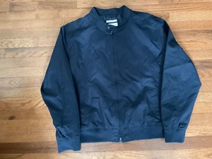 Good Fellow & Co Jacke Herren Navy Wasserabweisend Taschen Reißverschluss Papa Mantel XXL - Bild 1 von 2