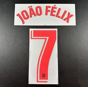 2019 2020 Oficial Atlético de Madrid Joao Felix 7 jugadores visitantes talla nombre - Imagen 1 de 2