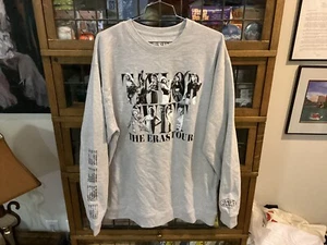 Sudadera Oficial Taylor Swift 2023 Gris THE ERAS TOUR TALLA 3XL - Genial - Imagen 1 de 14