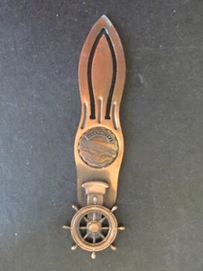VTG Copper Souvenir Tacoma Washington Maritime Letter Opener Bookmark - Picture 1 of 4