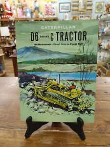 Vintage Caterpillar D6 Series C Tractor Sales Brochure / Literature - Very Good