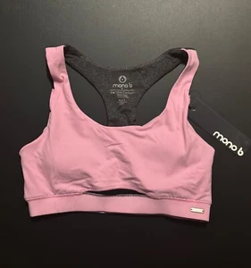 NWT Mono B Racerback Light Pink Womans Sports Bra Large $4.99 - Picture 1 of 3