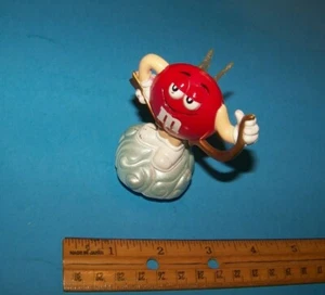 M&M's Valentine Candy Topper Red Cupid Collectible M&M Figure - Picture 1 of 4