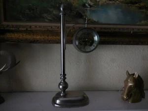 Skeleton Floating D Clock with Double Thick Magnify Glass See Through View - Picture 1 of 12