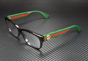 Marco de gafas auténticas para mujer GUCCI GG0278O 012 Havana 55 mm - Imagen 1 de 5