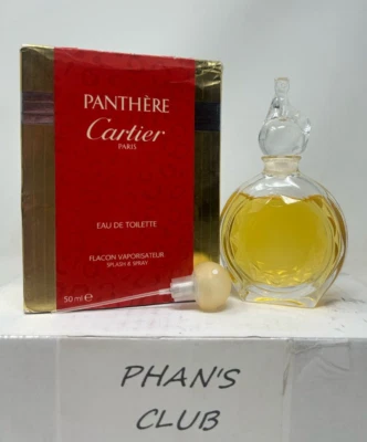 Panthere de Cartier Eau de Toilette Salpicaduras y Spray 1.6oz (Caja Dañada) Foto 1 de 4