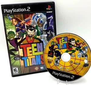 Teen Titans PS2 (PlayStation 2, 2006) No Manual, w/ Game & Case and Tested_ - Picture 1 of 10