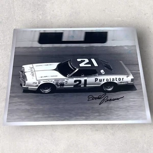 David Pearson 8x10 signed photo HOF WOOD BROS MERCURY #21 B&W VINTAGE SHOT - Picture 1 of 2
