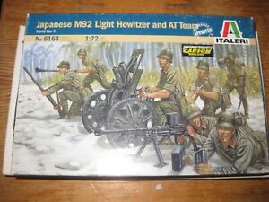ITALERI  6164 JAPANESE M92 LIGHT HOWITZER AND AT TEAM 1/72