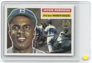 2001 Topps Archives Base Set Card #410 Jackie Robinson BROOKLYN DODGERS - Picture 1 of 2