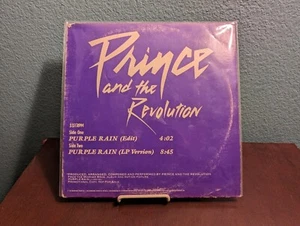 Prince & The Revolution Purple Rain 1984 Promo Colored Vinyl 12" Not For Resell - Imagen 1 de 23