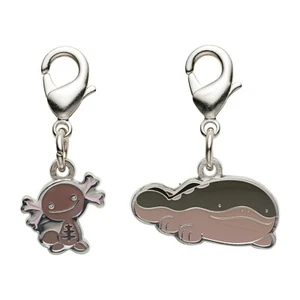 Pokemon Center National Zukan Metal Charm P194 980 Wooper Clodsire Paldea - Picture 1 of 1