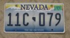56 - NEVADA EMBOSSED "THE SILVER STATE" LICENSE PLATE 11C 079