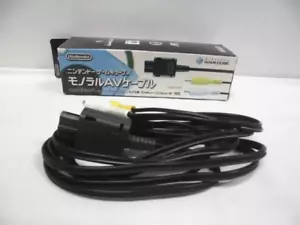 MONAURAL AV CABLE -- Genuine. Boxed. for SFC, FC, N64, GG. Japan. 10071 - Picture 1 of 4