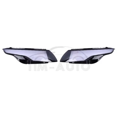 Pair Left+Right Headlight Lens Cover For Land Rover Range Rover Evoque 2011-2019 - Image 1 of 4