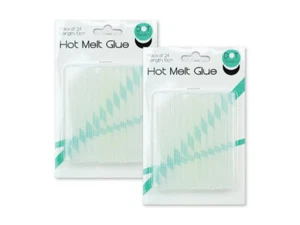 24pc Hot Melt Glue Gun Stick Bonds Adhesive Glue Clear Hot Melt Glue 10x7cm - Picture 1 of 1