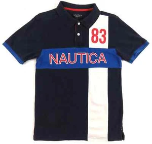 Nautica Spell Out 83 Short Sleeve Polo Shirt XL 18-20 - Picture 1 of 6