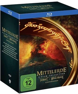 DER HOBBIT 1-3 & DER HERR DER RINGE 1-3 (6 Blu-ray Discs) NEU+OVP Mittelerde - Bild 1 von 1
