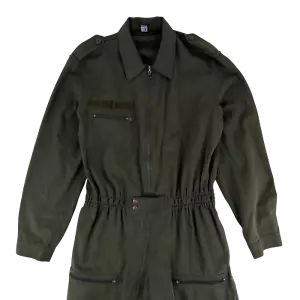 Austrian Army Coveralls Olive Drab Tanker Anzug 75 Large 104-108 V/VI - Picture 1 of 14