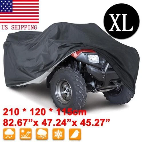 ATV Cover Size XL Universal For Yamaha Grizzly 350 450 550 600 660 US - Image 1 of 3